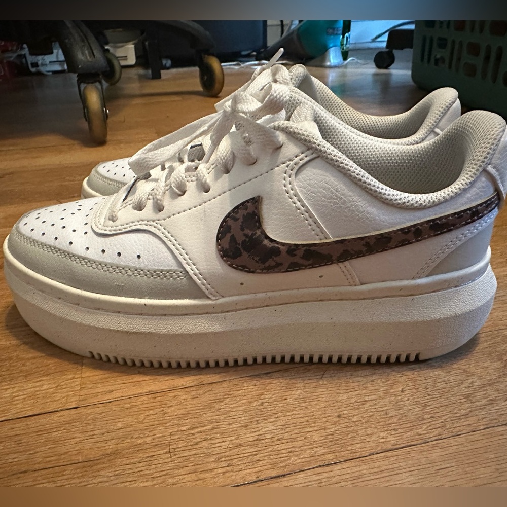 Nike Women's Court Vision Alta Leopard